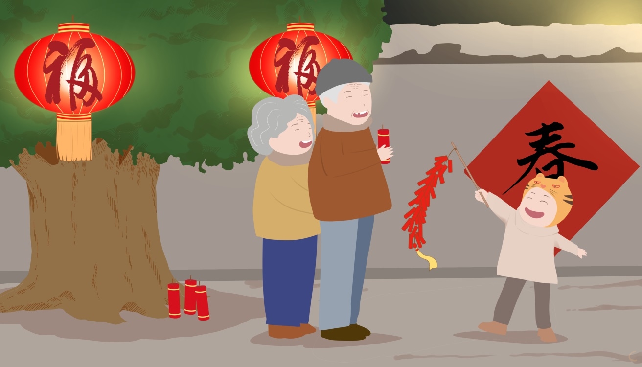 描写春节的优美句段