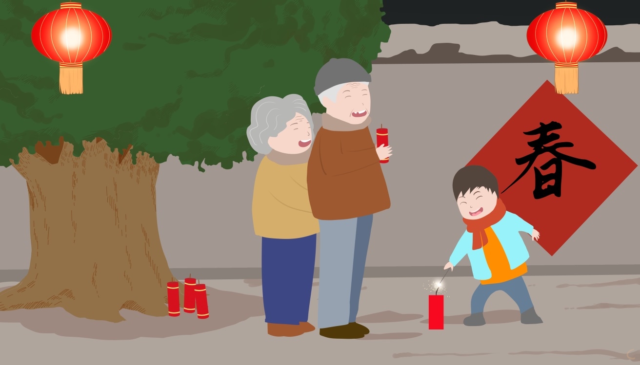 除夕之夜的朋友圈说说简短文案