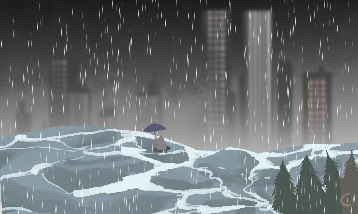 适合下雨天发朋友圈的高级文案短句