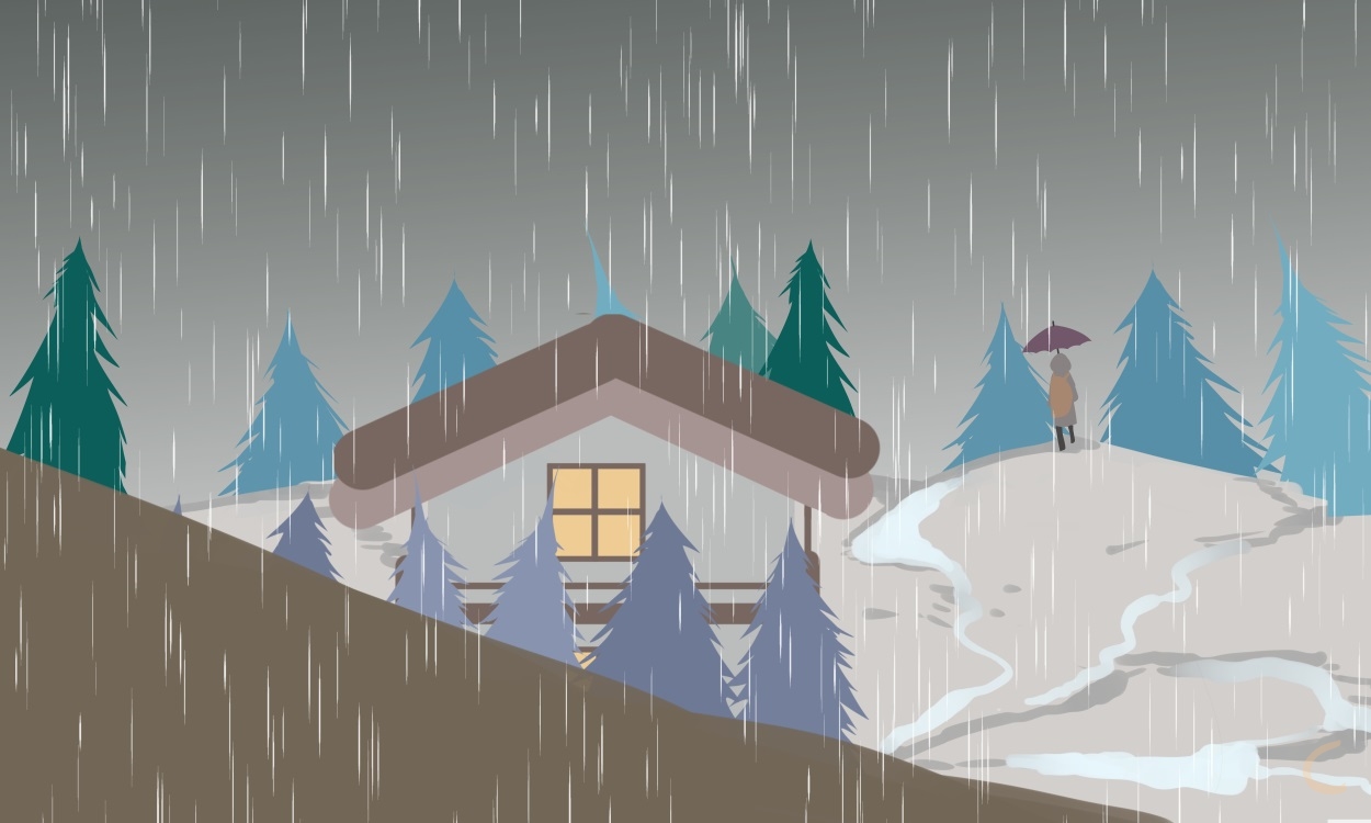 下雨天伤感emo文案