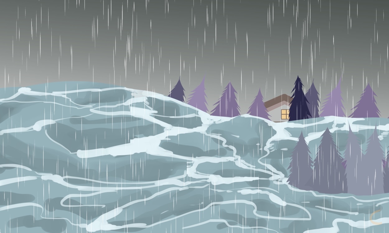 下雨天正能量文案短句