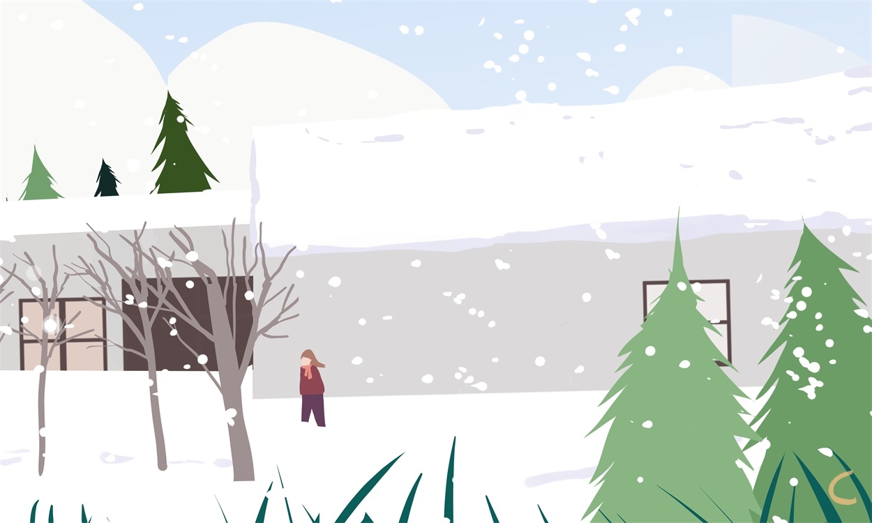 描写雪景的优美段落句子