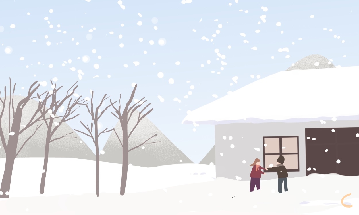 2024冬天下雪心情的说说