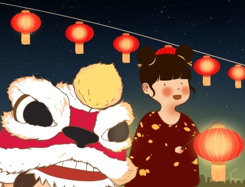 元宵节的温馨祝福语贺词