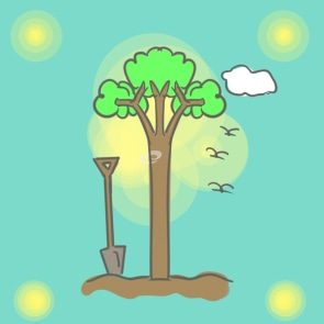 植树节总结报告200字